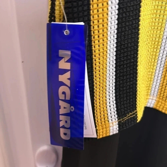 Striped loose knit blouse,twofer, office siren ,business casual,size SM & M - Picture 10 of 12